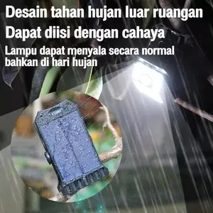 Exclusive Sale Lampu Solar Jepit Tenaga Surya Dengan Sensor Cahaya Desain Clip Praktis Terlaris