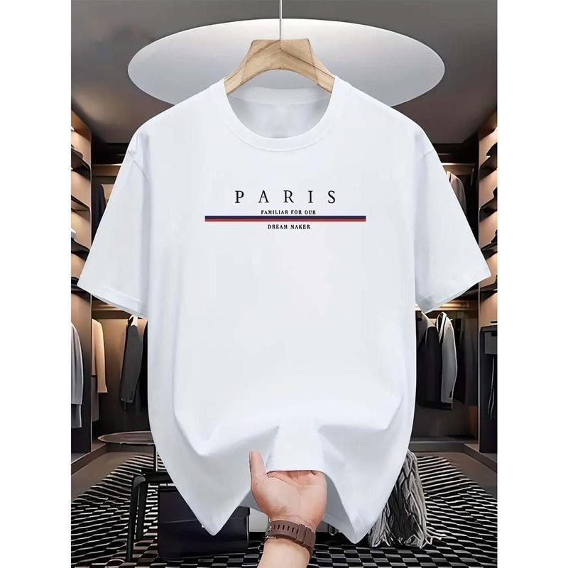 Kaos T-shirt cetak digital yang cocok untuk pria dan wanita muda tahun 2025 - Bahan nyaman 6
