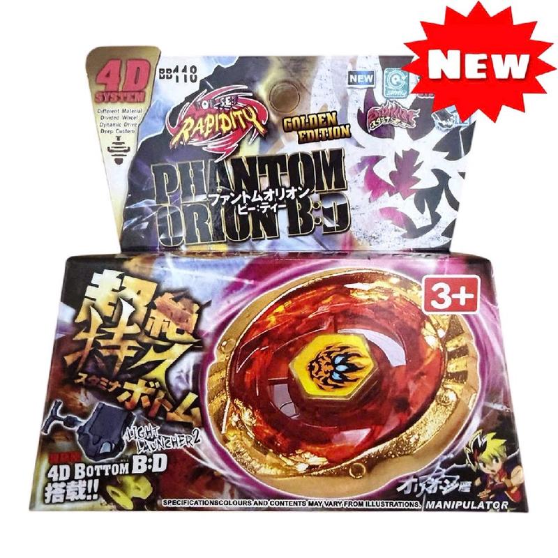 Con quay Quỷ 3 mắt con quay beyblade PHANTOM ORION kèm bệ phóng .