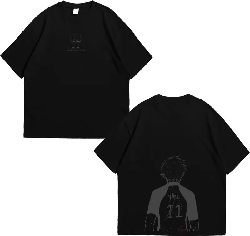 [ANIME OVERSIZE] KAOS SEISHIRO NAGI  - OVERSIZE COTTON Katun Keren Distro 1