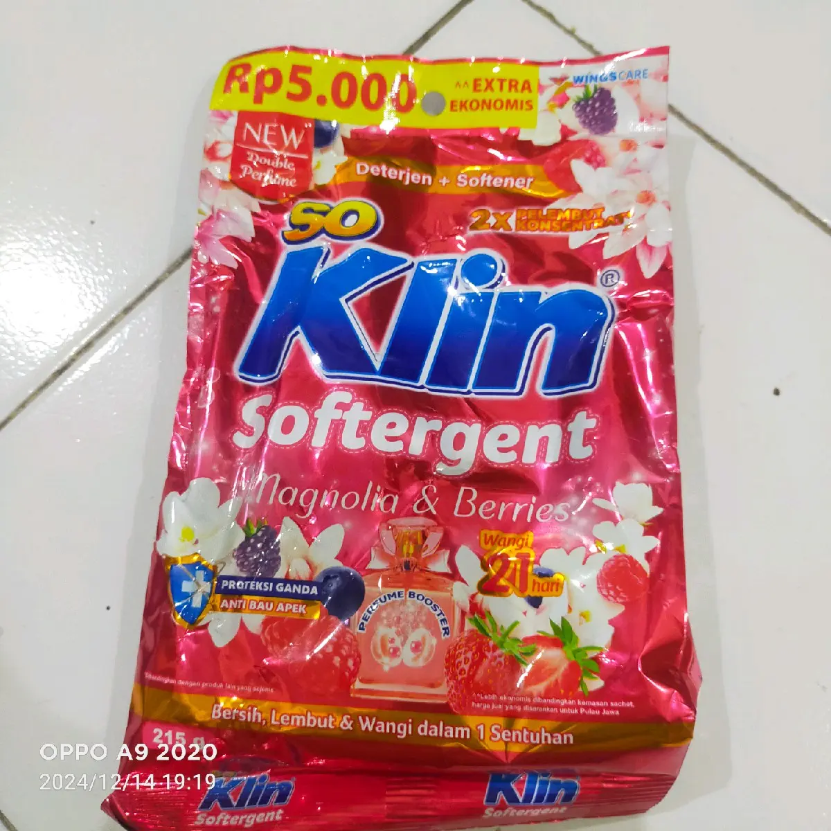 soklin bubuk 5rb an paket 10pcs