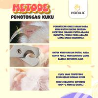 Gambar Hobilic Gunting Kuku Kucing Anjing Set + Kikiran Perlengkapan Grooming Pet Nail Clipper Kikir Kuku - Pink dari Hobilic Kota Administrasi Jakarta Pusat 5 Tokopedia