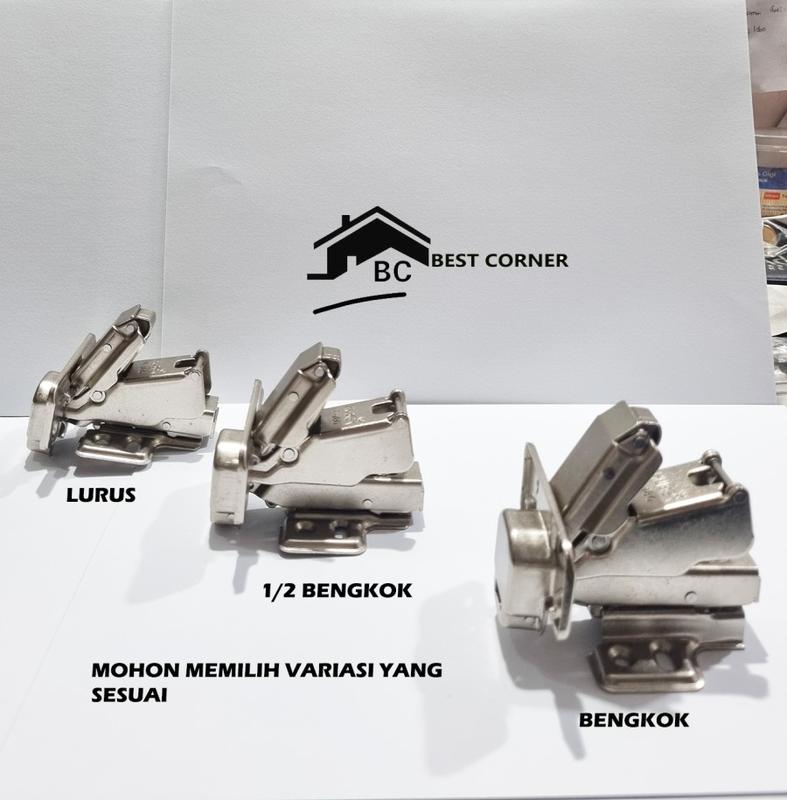Engsel hUBEN buaya 180 / 165 DERAJAT / ENGSEL ROBOT 1