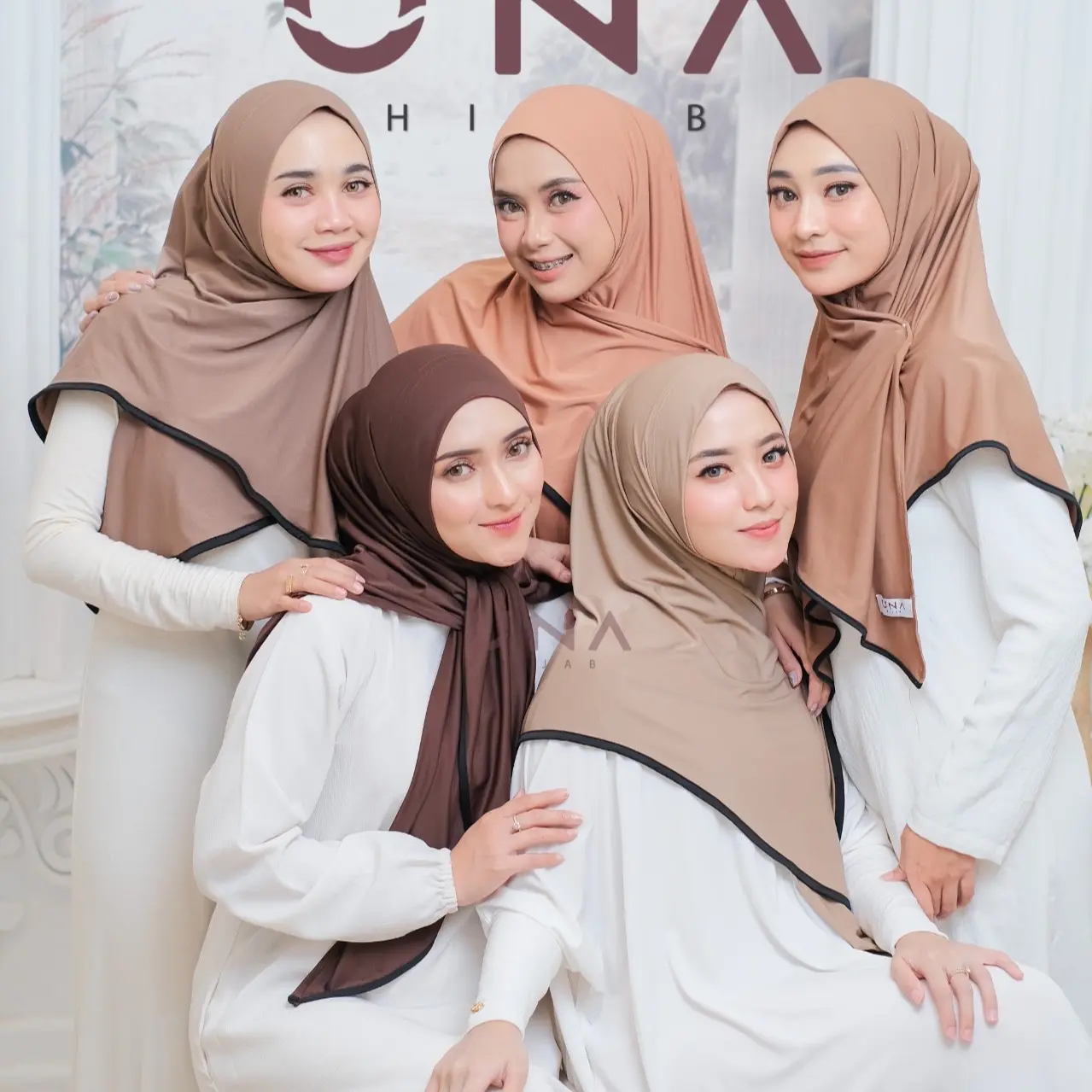 TURKY INSTAN UNA HIJAB ORIGINAL JERSEY PREMIUM