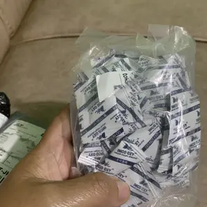 silica gel food grade oxy isi 100 khusus makanan berminyak dan kering, silica gel oxyfree food grade Penyerap Kelembapan Penyerap Kelembapan