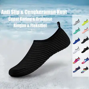 Water Shoes Anti Slip & Ringan｜Cepat Kering, Ringan & Nyaman untuk Snorkeling, Aktivitas Air,  & Outdoor Sports｜Aqua Shoes,  ,  Renang,  Memancing sepatu pantai waterproof aqua Shoes contoh Sepatu  kapal selam
