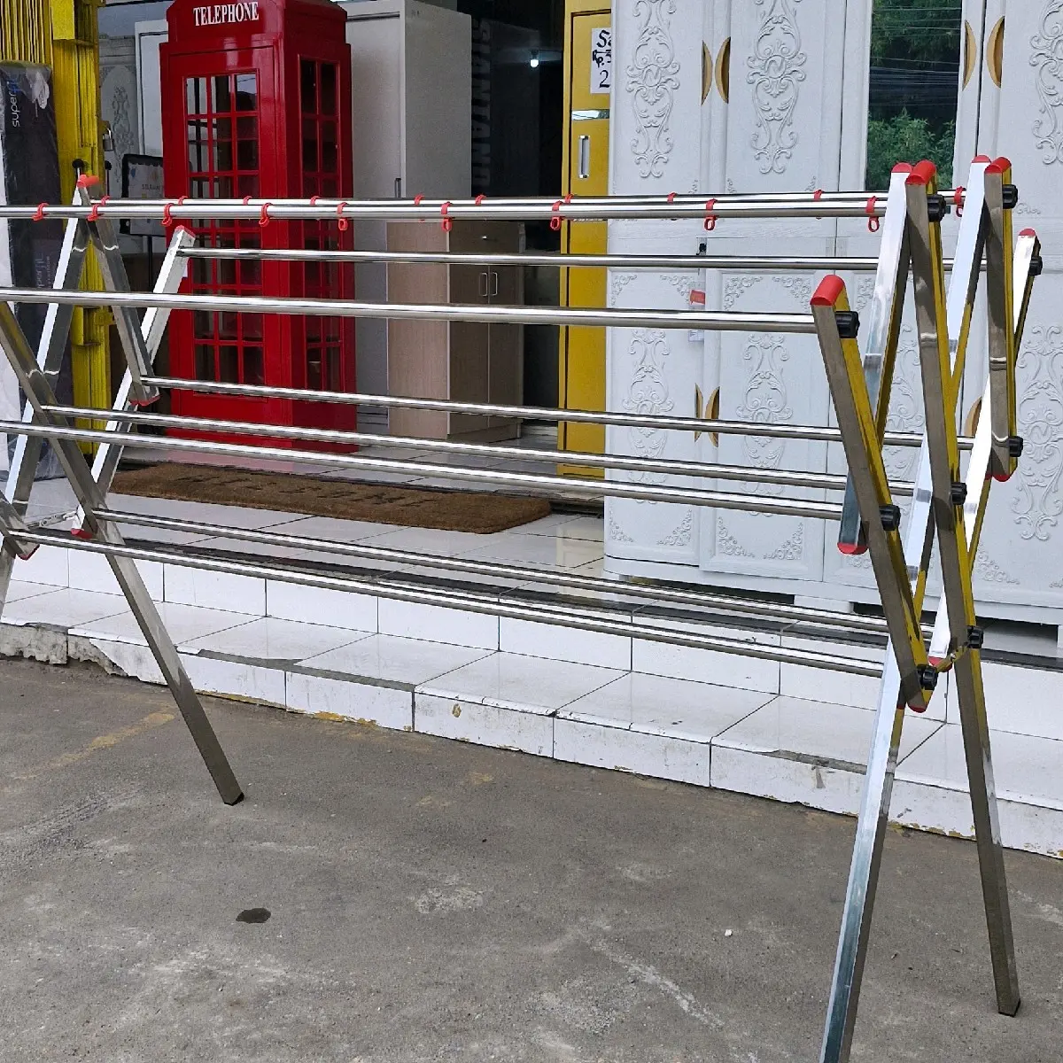tiang jemuran stenless jumbo 180cm