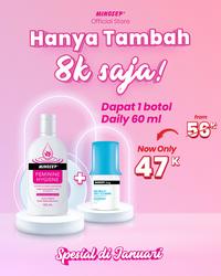 Gambar FEMININE HYGIENE Sabun Antiseptik Kewanitaan Keputihan 100ml 1 botol + MINOSEP Obat Kumur Antiseptic Daily 60ml 1 Botol Promo Awal Tahun dari Minosep Shop Kota Depok 1 Tokopedia