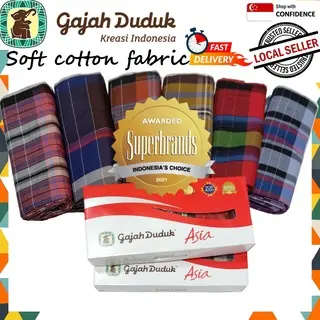 [Singapore Seller] Ready To wear Sarong Gajah Duduk / Kain Pelikat Gajah Duduk (Sarung)