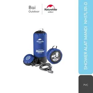 SHOWER ALAT MANDI CAMPING PORTABLE OUTDOOR NATUREHIKE NH17L101-D