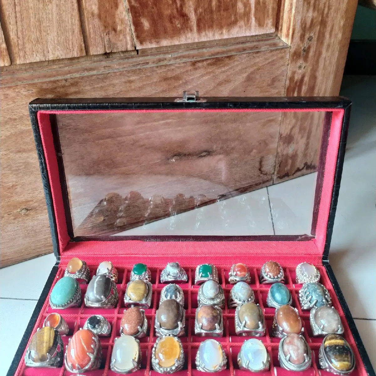 cincin akik permata 35rb dapat 3pcs spesial termurah se INDONESIA RAYYAA