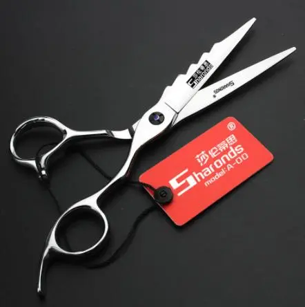 Professional Barber Scissors,Sharp Bangs Scissors Barber Super Fast Flying Scissors Professional high-end flat cut 6 "6.5"