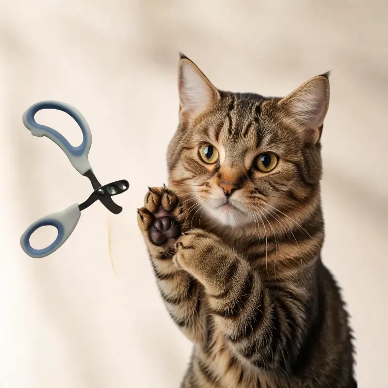 Animal Nail Scissors for Cats - Safe and Easy Nail Trimming