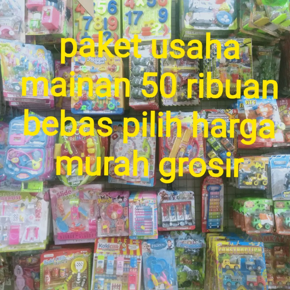 Paket Usaha Mainan Toys - 5 Poin Mainan + Harga Murah