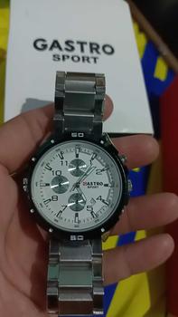Product Review of Gastro Jam Tangan Pria 4453 Rantai Stainless Steel Water Resistant 3 ATM from A**L 0