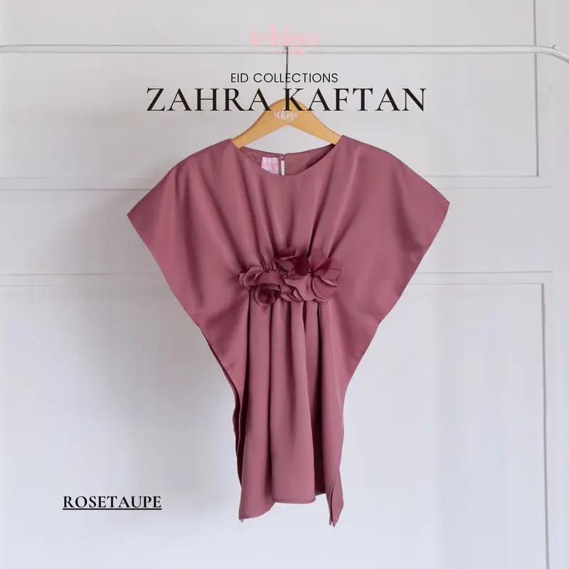 SALE! Zahra Kaftan PART 2 Anak by Ichigo Lucu Bagus Keren Panjang Bertangan Idul Fitri Lebaran 3