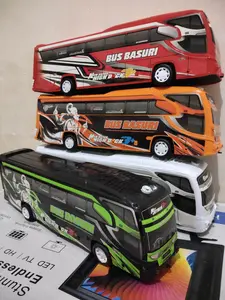 MAINAN MOBIL BUS BASURI TELOLET ADA MUSIK TELOLET DAN LAMPU WARNA WARNI
