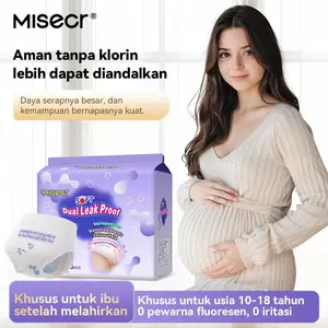 [3Ball/5Ball]Free Ongkir PEMBALUT CELANA Wanita ANTI BOCOR 360°  AntiBocor24Jam Wanita pembalut ibu bersalin  Anti Gumpal & Bau ️Size M/L/XL(paket lebih besar berisi 6 buah)diskon 50% tampon