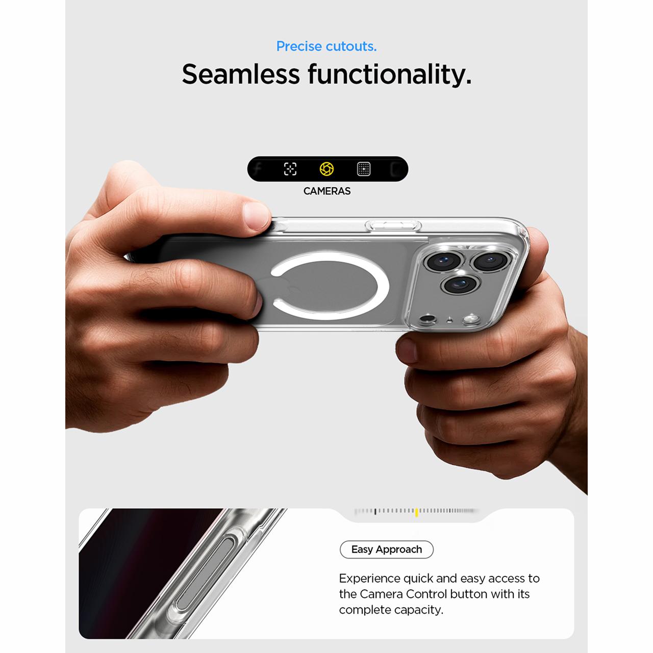 Case for iPhone 17 Series Air Pro Max Spigen Ultra Hybrid MagFit Magsafe Clear Matte Slim Anti Crack Shock Casing