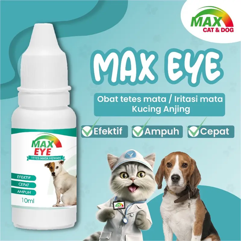 MAX EYE OBAT TETES MATA KUCING DAN ANJING 0