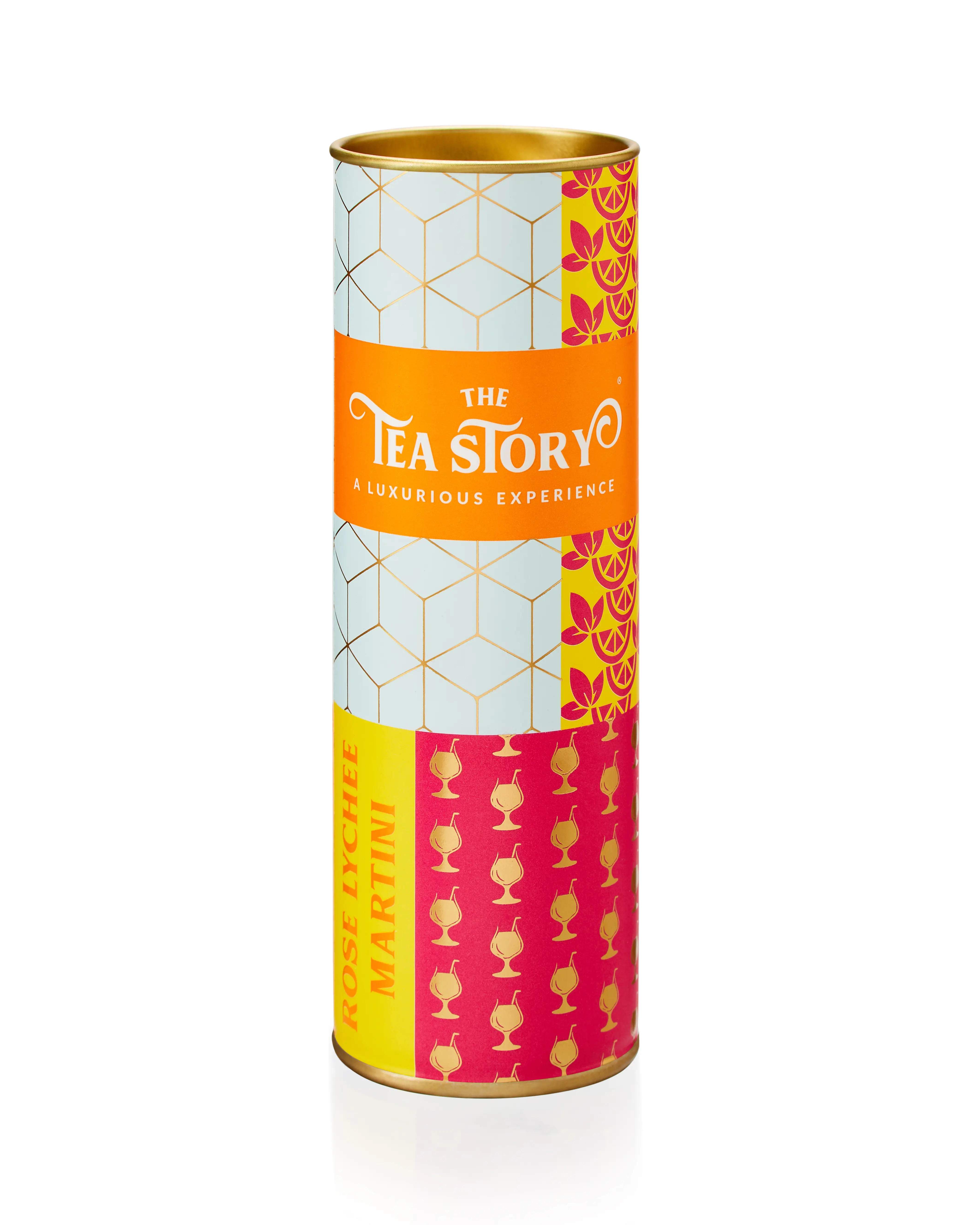 The Tea Story Rose Lychee Martini Tea Tube