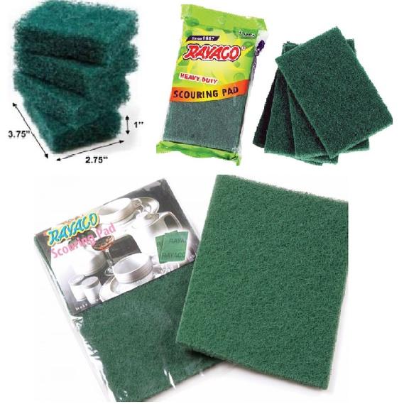 Rayaco Scouring Pad Superior Green Polyester Cleaning Pad Sink - TikTok ...