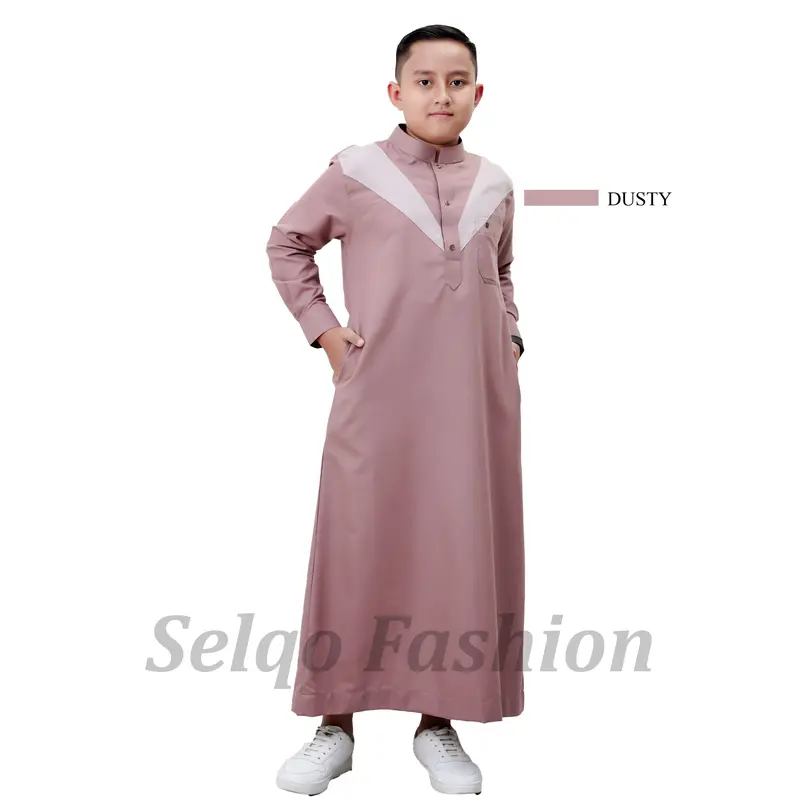 Jubah Anak Remaja Laki Laki Muslim Gamis Remaja "Angora" 1