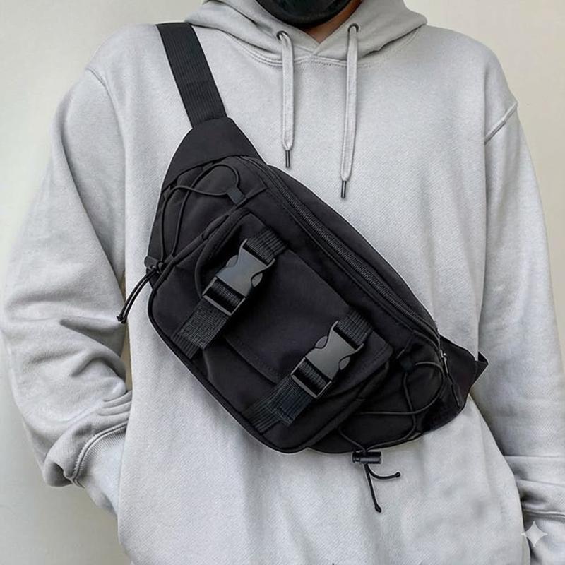 Túi đeo bụng thời trang CHENNY DH041 chất liệu vải bố PVC cao cấp - Bag Nam Nhung