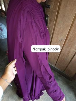 Product Review of Anum Premium Series Shafira Set Abaya Matt.Ceruty Armany Cocok untuk Kondangan dan Syar'i - Muslim Gamis Lembut Mewah Outer Mutiara from y**n e**t 1