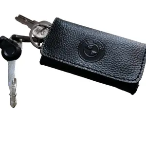 Dompet STNK gantungan kunci mobil motor BMW (100% kulit asli)