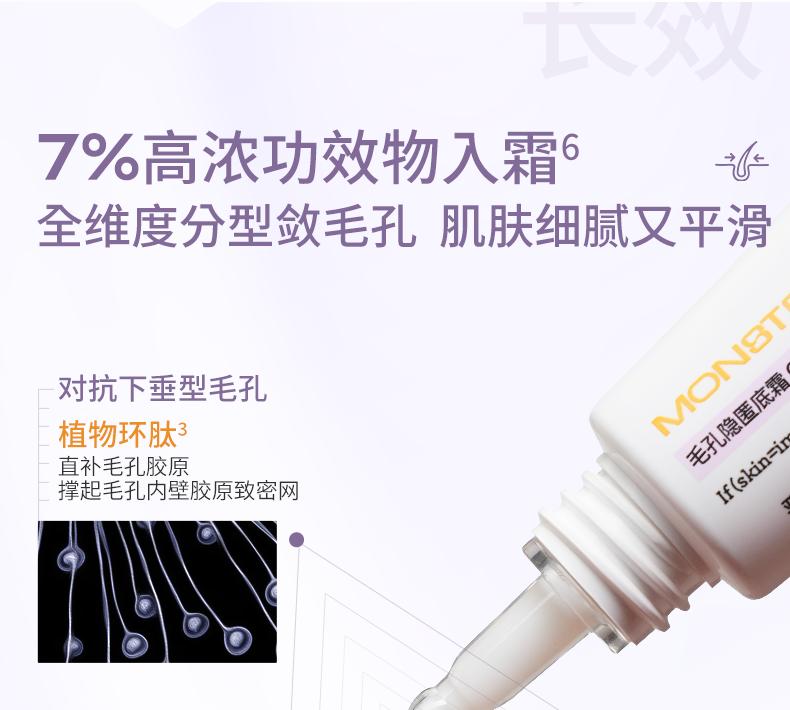 Product Introduction of Pore ​ ​   invisible cream Oil control primer Face base 5