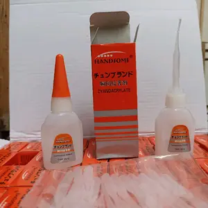 Handsome + super glue, lem korea, lem cina
