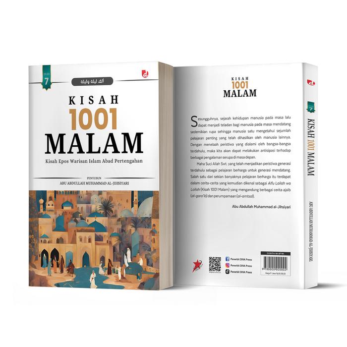 Gambar Buku Kisah 1001 Malam (Kisah Epos Warisan Islam Abad Pertengahan) Jilid 7 - Abu Abdullah Muhammad al-Jihsiyari - DIVA Press dari DIVA Press Group Kab. Bantul Tokopedia