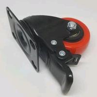 Gambar Roda PU Merah Light Duty CASTER TAIWAN 2" Plat Rem dari Toko Roda Jaya LTC GLODOK Kota Administrasi Jakarta Barat 5 Tokopedia