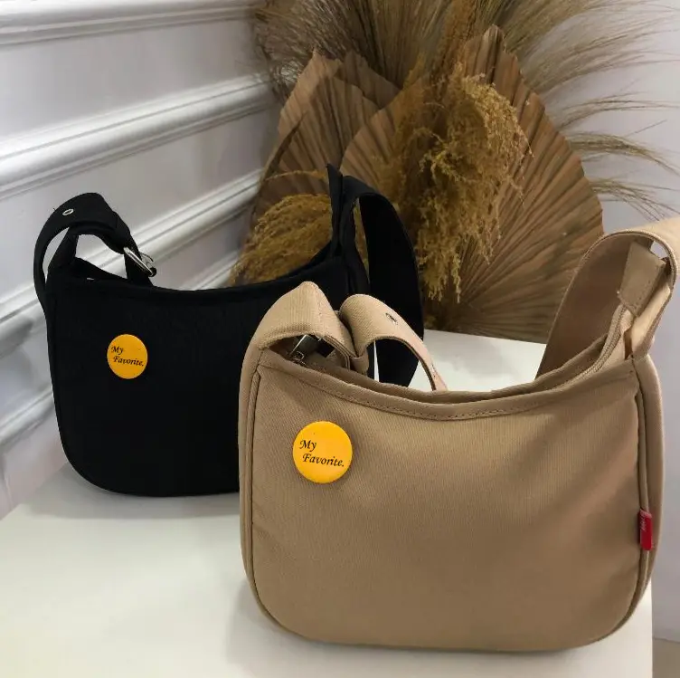 (BELI LOKAL) TAS KANVAS PREMIUM UNISEX SLING SHOULDER BAG Slingbag Selempang Pria Canvas