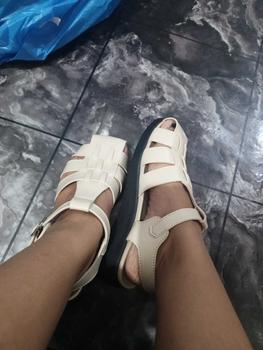 Product Review of Le Bianca ALY 21-0900 Sepatu Sendal Wanita Flat Sandal Army from S**h 1
