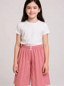 Celana Pendek Anak Perempuan 6–12 tahun - Hotpan Plisket Anak Fashion