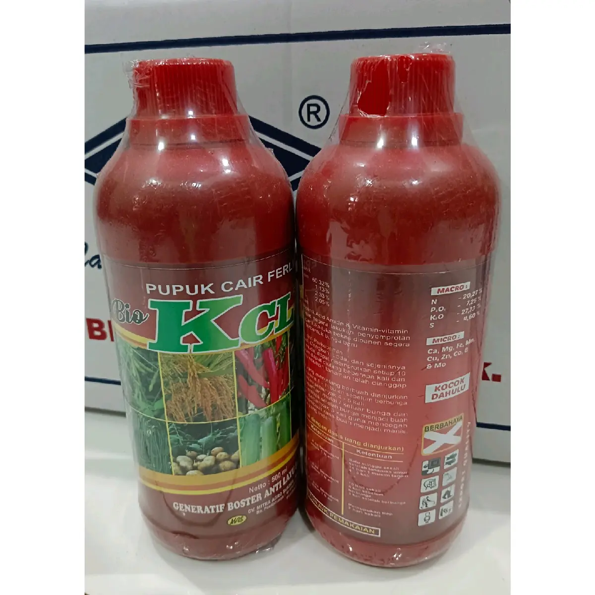 Pupuk KCL Cair 500ml Anti Layu dan Rontok