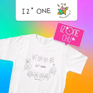 [K-POP][IZ*ONE][WIZ*ONE] T-SHIRT - KAOS LENGAN PENDEK