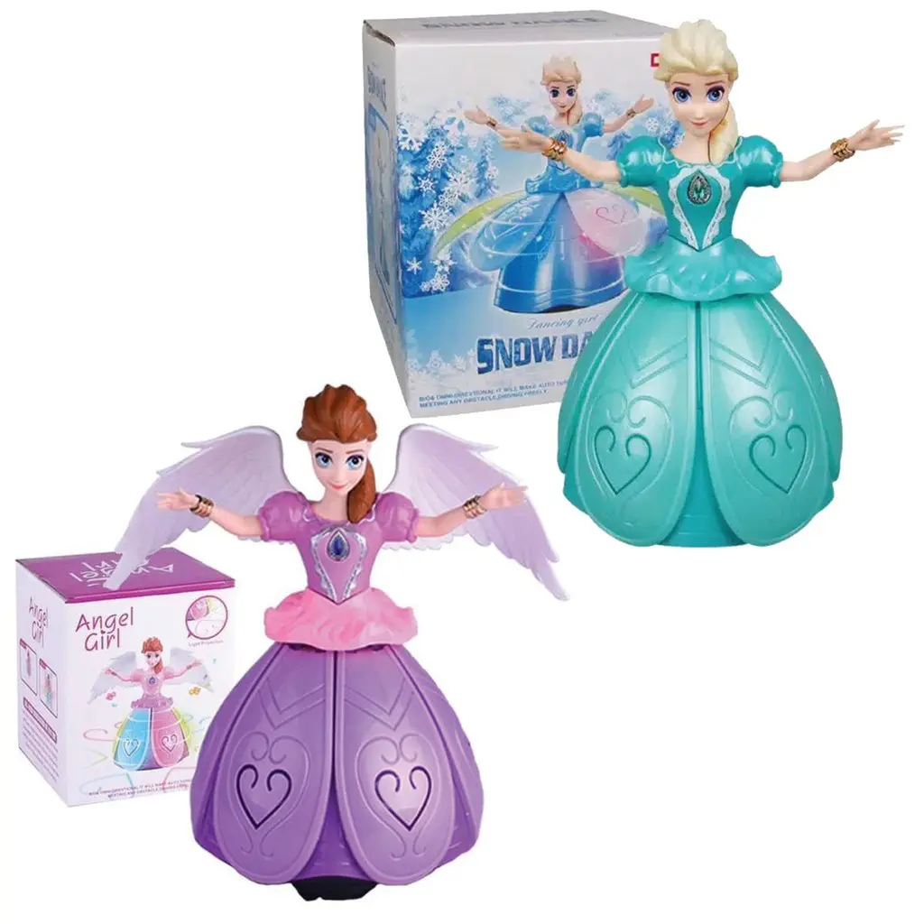 MAINAN ROBOT ANGEL GIRL & ELSA FROZEN