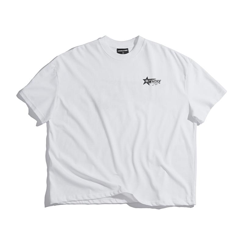 Product Introduction of STARLIGHT TSHIRT  - Áo thun ngôi in lụa kèm thêu Whose Studio 17