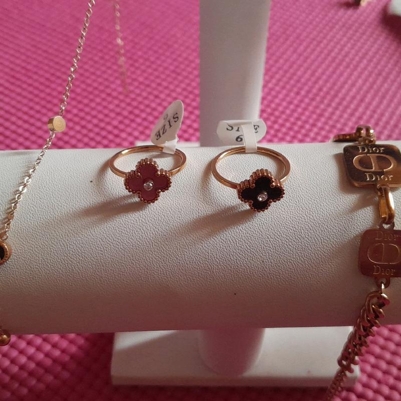 Accessories Titanium 4pcs mix kalung,gelang,cincin,anting 6