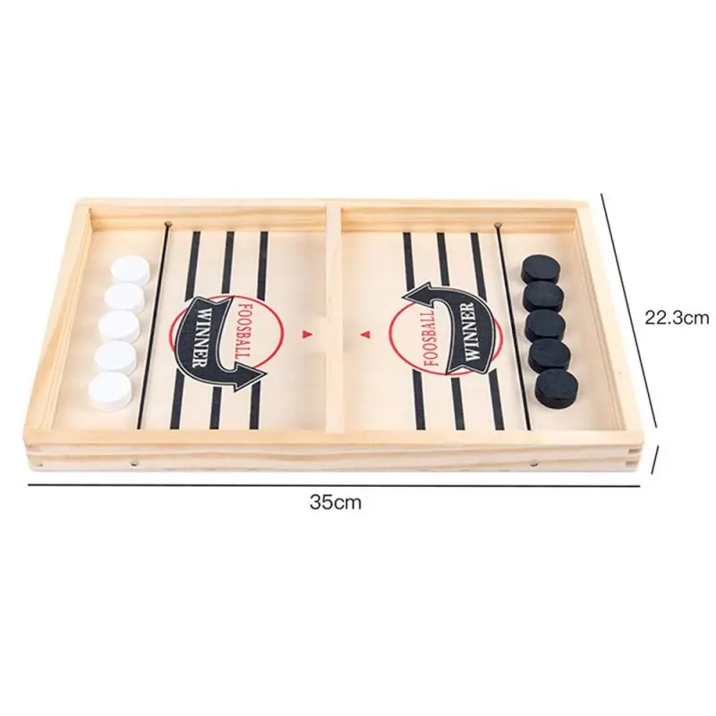 Board Game Sling Puck Mainan Sling Puck Game Board Fast Slingpuck Bouncing Board Game 4