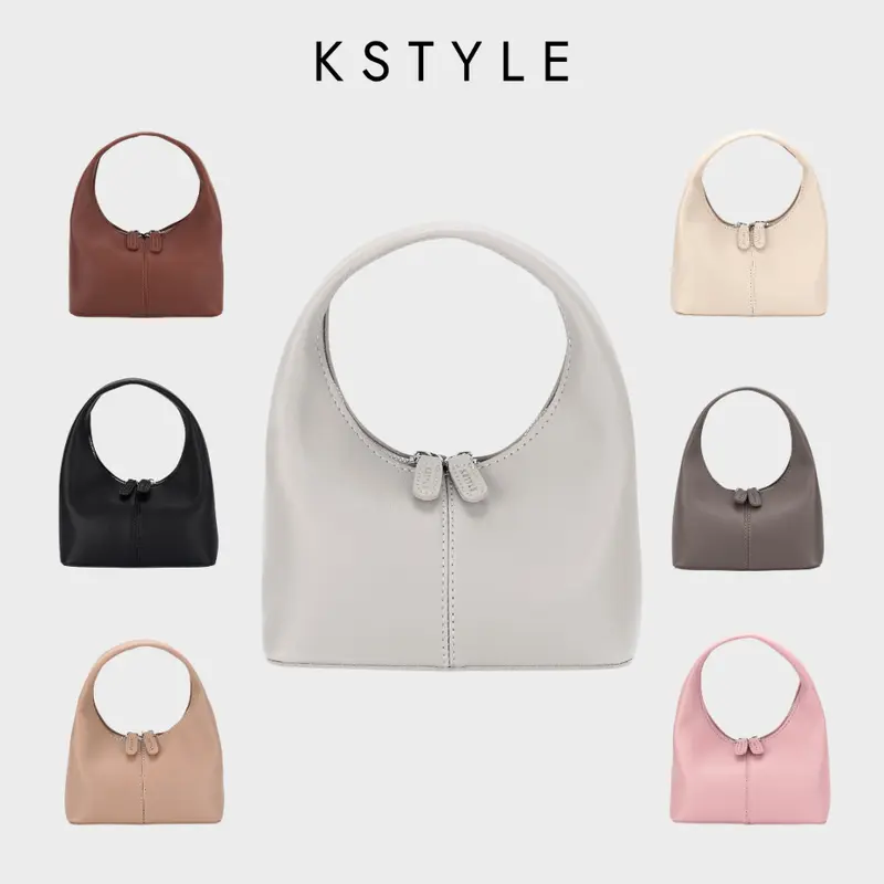 Kstyle Ivory (SHIP WITH BOX) Mini Cute PU Leather Women Fashion