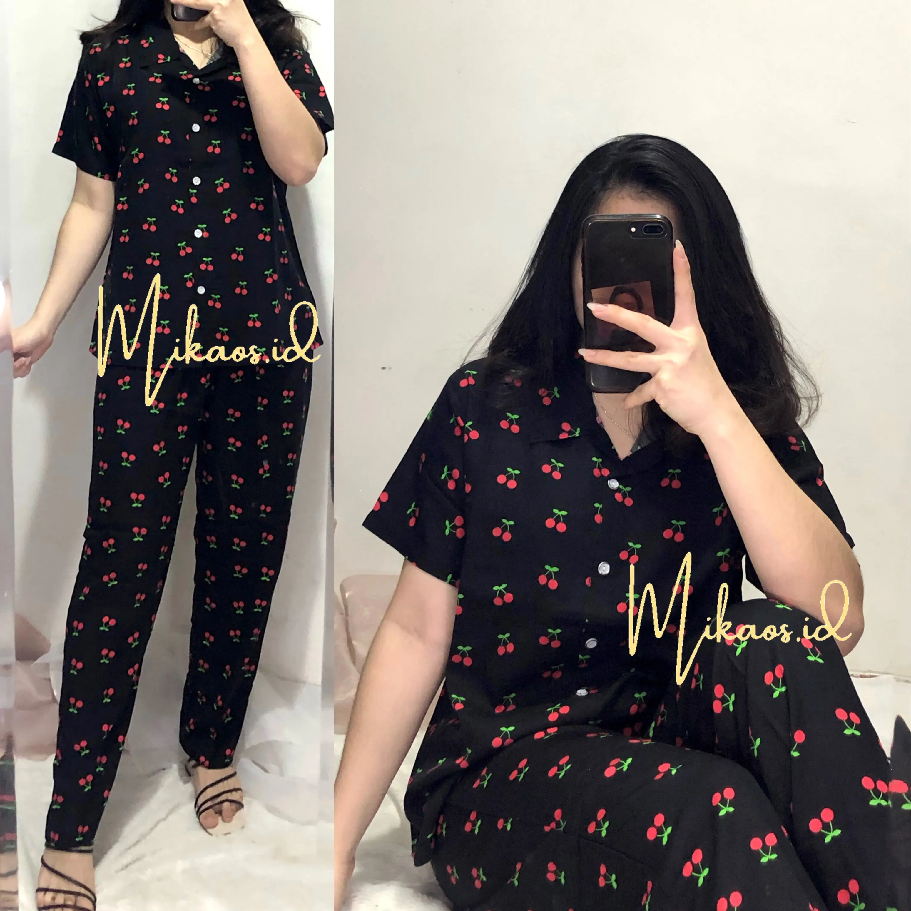 Mikaos Piyama Jumbo LD120cm/ Piyama Rayon Premium Jumbo/ Piyama Wanita Jumbo Celana / Baju Tidur JUMBO Mikaos Piyama Jumbo LD120cm/ Piyama Rayon Premium Jumbo/ Piyama Wanita Jumbo Celana / Baju Tidur JUMBO