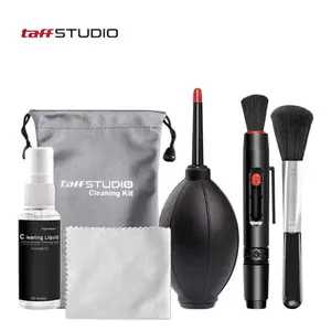 TaffSTUDIO Set Pembersih Kamera Camera Cleaning Kit 6in1 Blower Kuas Lensa & Cairan Pembersih Kamera Analog Digital dan Saku