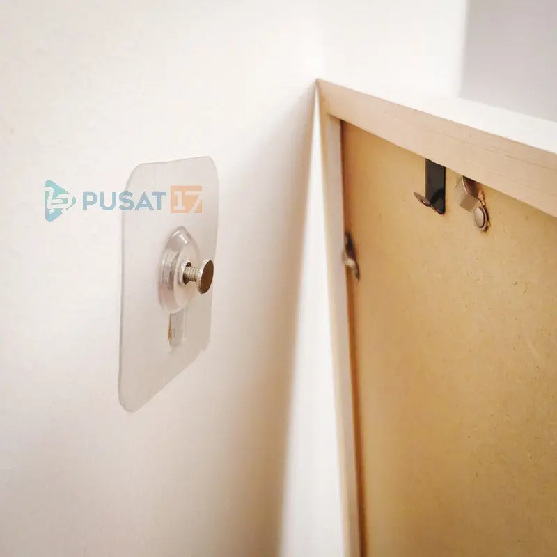 PUSAT17 TEMPELAN HOOK BAUT PAKU / TEMPELAN DINDING AJAIB BAUT GANTUNGAN HOOK MAGIC TEMPEL PEREKAT TANPA BOR 3