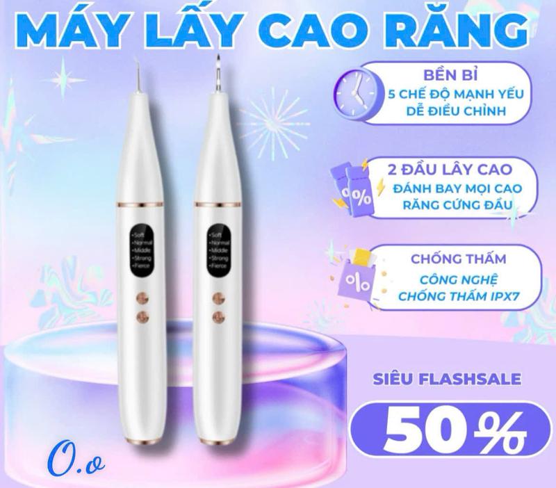  Máy Lấy Cao Răng Làm Sạch Mảng Bám Có Cảm Biến Tự Động,máy cạo vôi răng CV-677 
