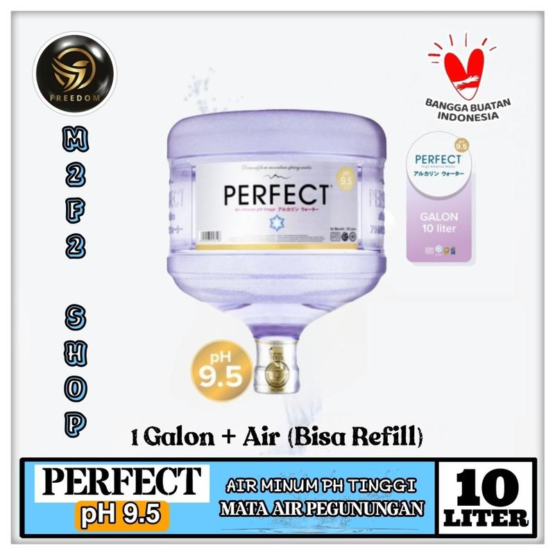 Product Introduction of Air Mineral Water Perfect Alkaline pH 9.5 Baby Galon - 10 liter (Kemasan Satuan) 0