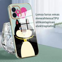 Gambar MHKEID Casing Hp Untuk Samsung Galaxy S22 5G S22 Ultra 5G S23 Ultra 5G S21 Ultra 5G S21 FE 5G S20 FE 5G S20 Ultra 5G Case Beruang kasing silikon Softcase Pelapisan Samping Casing - Gaya1, Samsung S22 5G dari MHKEID MALL Kab. Tangerang 5 Tokopedia